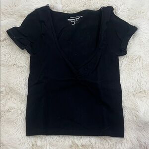 Aeropostale Black Short Sleeve Tee